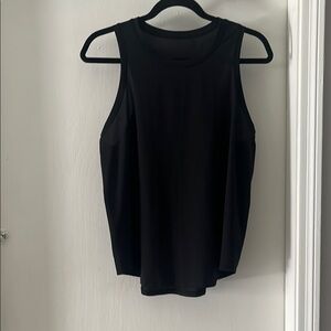 Women's Black Sleeveless Top